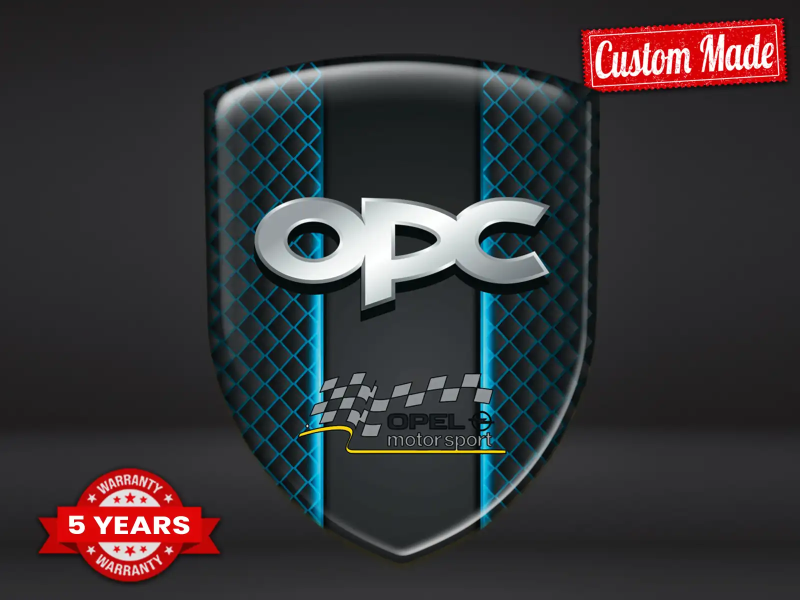 OPC Fensteraufkleber Trucks Limitiert Robust Universal